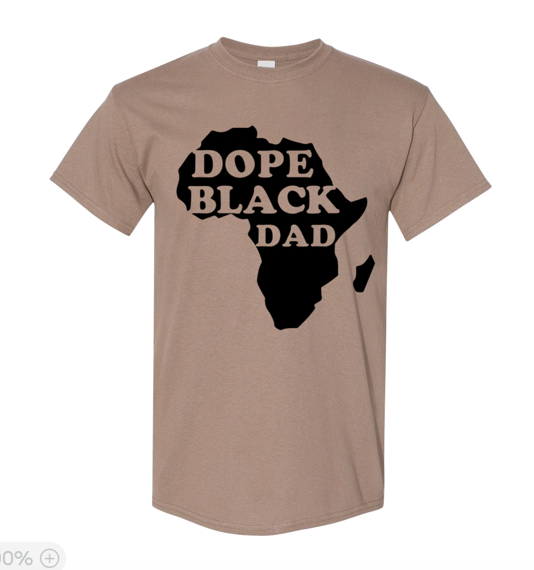 Dope Black Dad Tee