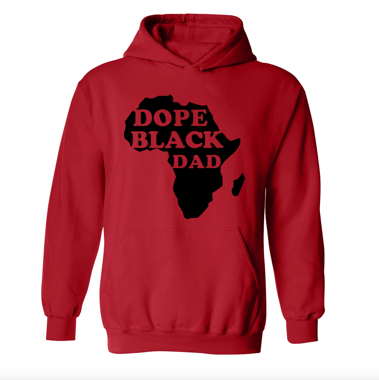 Dope Black Dad Hoodie