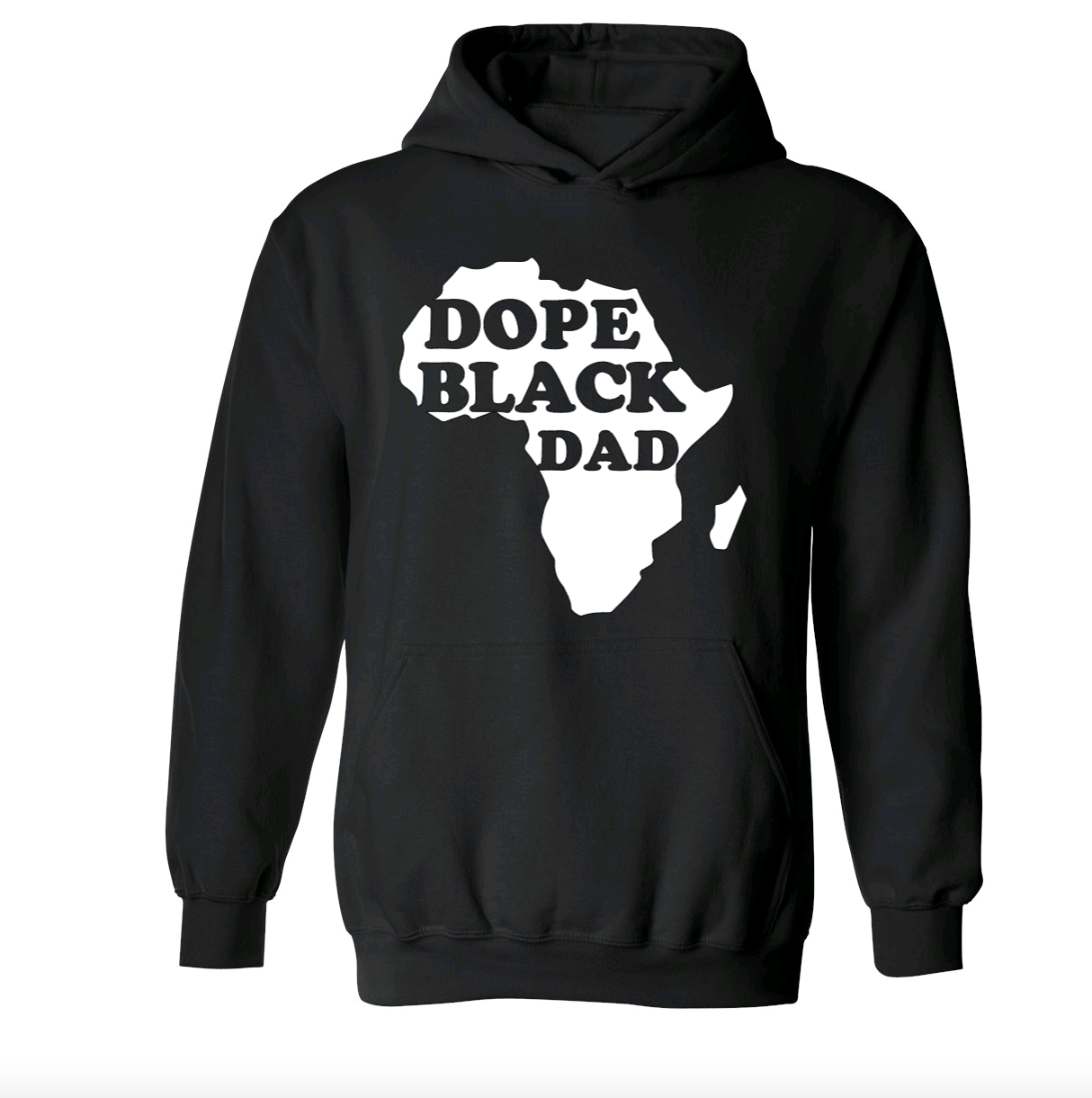 Dope Black Dad Hoodie